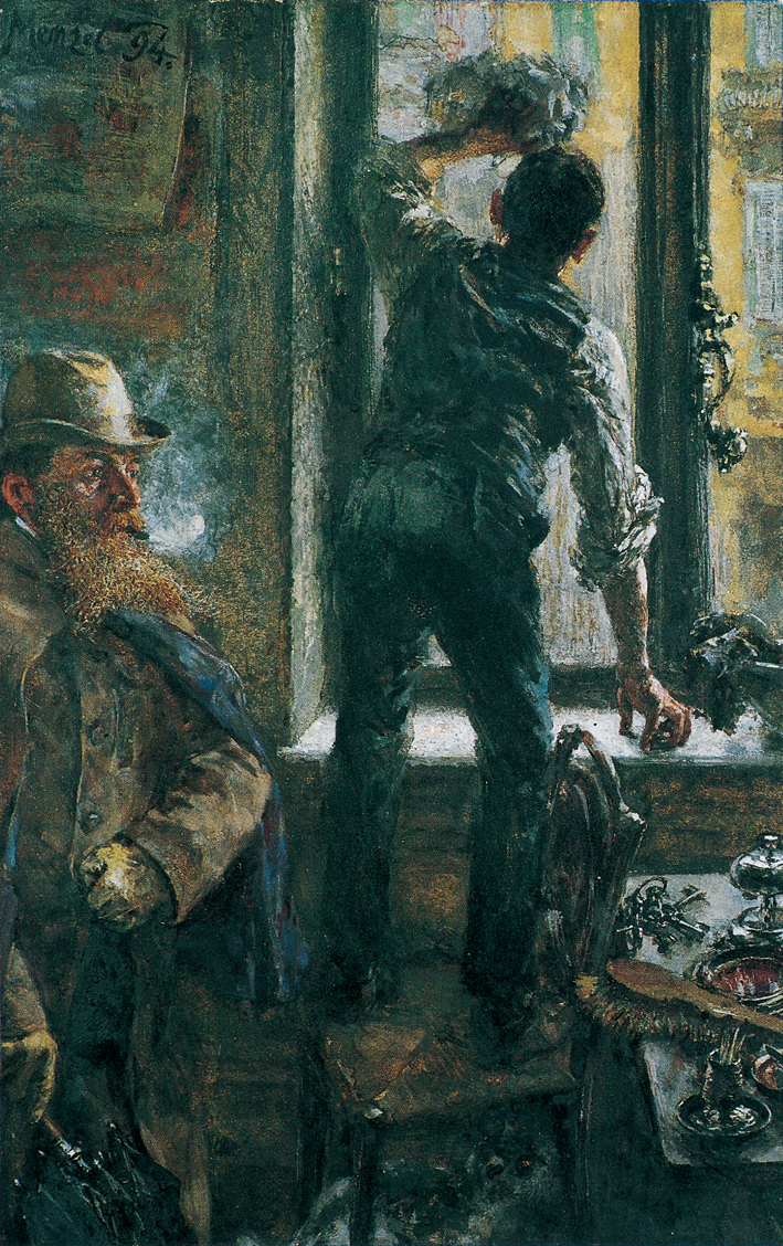  Adolpyh Von Menzel —— 咖啡室的早晨